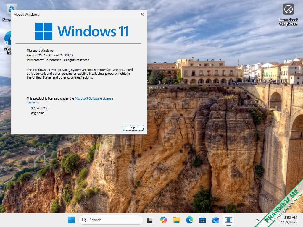 Download Windows 11 26H1 Pro Build 28000 (Canary Build) 2 Download Windows 11 26H1 Pro Build 28000 (Canary Build)