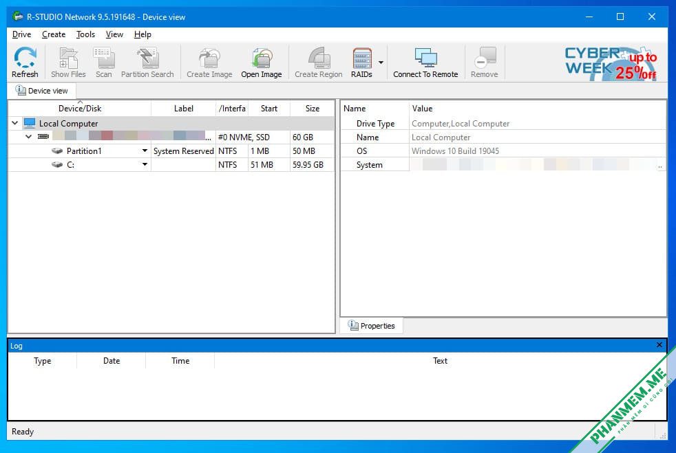 Download R-Studio 9.5.191709 - Khôi phục dữ liệu ổ cứng Win 10, 11 2 R-Studio - Khôi phục dữ liệu ổ cứng Win 10, 11