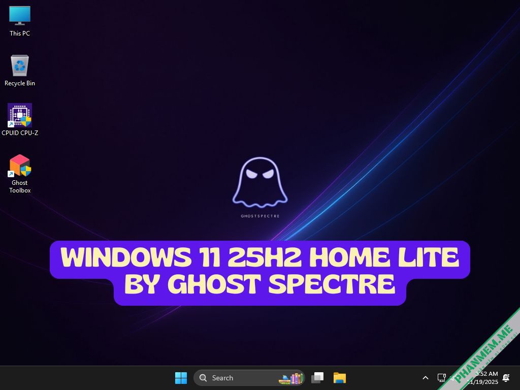 Download Windows 11 25H2 Home Lite by Ghost Spectre (Update 4-2) 2 Windows 11 25H2 Home Lite by Ghost Spectre