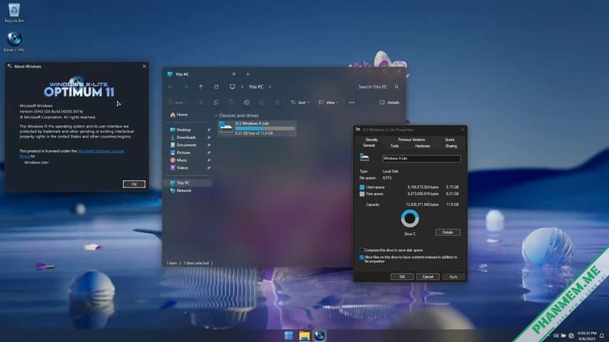 Windows 11 Lite: Windows X-Lite ‘Optimum 11’ 25H2 Home v2 2 Windows 11 Lite: Windows X-Lite ‘Optimum 11’ 25H2 Home v2