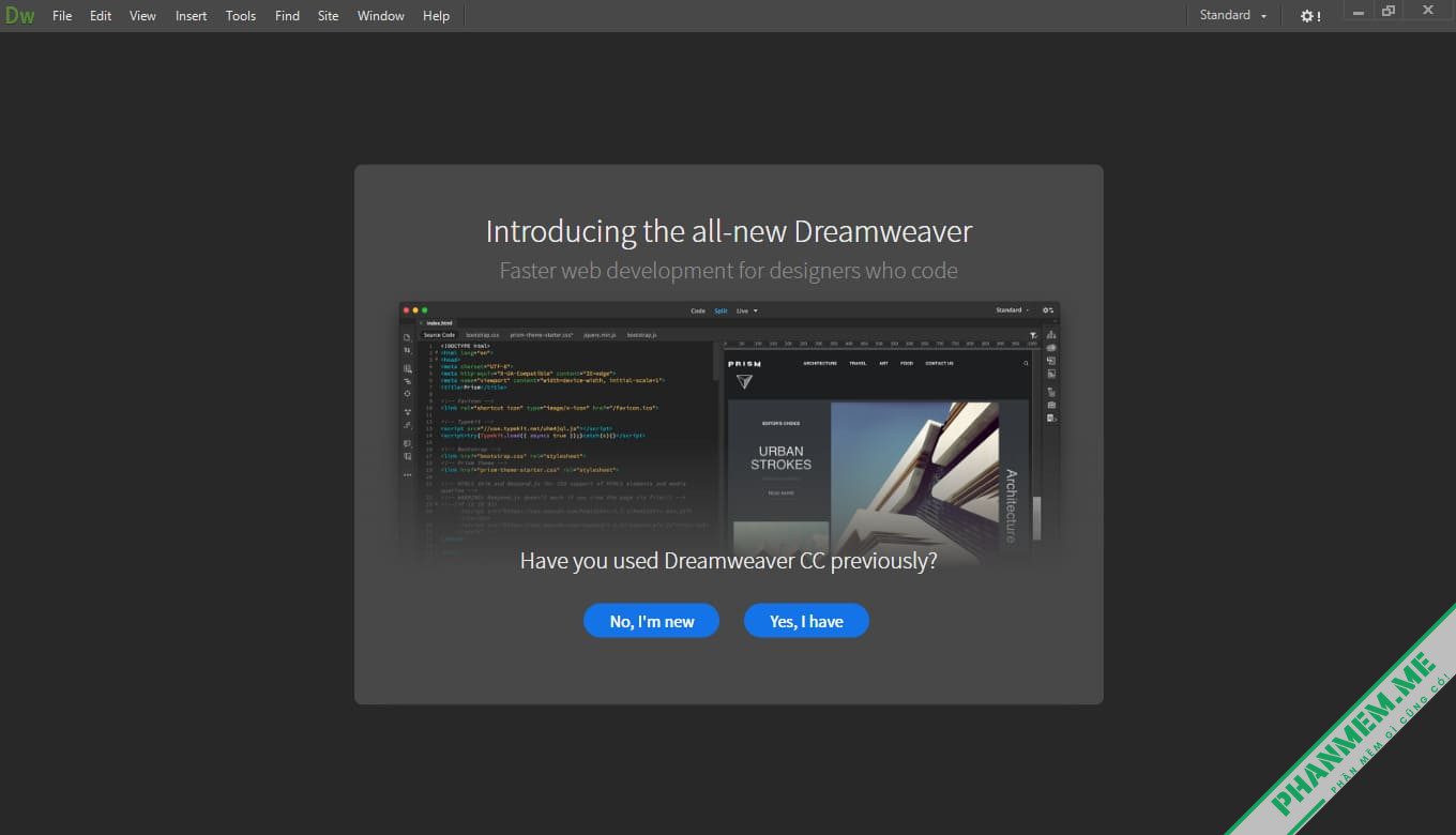 Tải Adobe Dreamweaver 2021, 2020, 2019, CC 2018, CC 2017 cho Windows 3 Adobe Dreamweaver