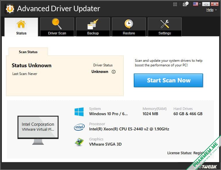 SysTweak Advanced Driver Updater 4.6.1086.8539 - Cài, Update Drive 2 SysTweak Advanced Driver Updater