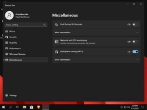 Windows 10 ReviOS Revision Tool Miscellaneous