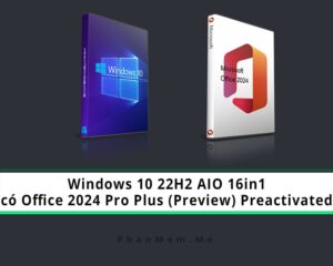 Windows 10 22H2 AIO 16in1 Office 2024 Pro Plus Preview